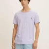 TOM TAILOR DENIMGESTREIFTES - T-shirt Med Print - Purple White Yd Stripe -Tom Tailor Denim Försäljning 22cf7a0592eb4598b06350e608ae80bc