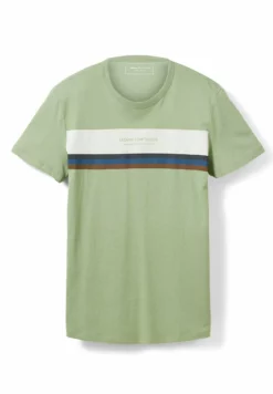 TOM TAILOR DENIMT-shirt Med Print - Cold Green -Tom Tailor Denim Försäljning 45336887382140ec96471ed2369fc3b0