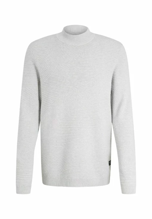 TOM TAILOR DENIMStickad Tröja - Grey Heather Melange -Tom Tailor Denim Försäljning 8ce1816d7cf1472fa06dff36121561cb