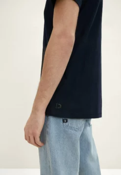 TOM TAILOR DENIMDOPPELPACK  - T-shirt - Bas - Sky Captain Blue -Tom Tailor Denim Försäljning c2d55c6cffc648e8aba698fa432f522b
