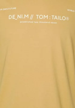 TOM TAILOR DENIMT-shirt Med Print - Brown Rice -Tom Tailor Denim Försäljning ccabc82aef77446eb8e68c33709523d3 scaled