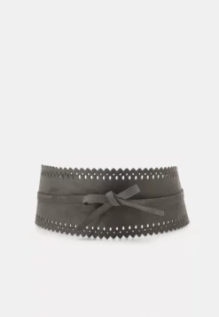 TOM TAILOR DENIMDELIZA - Midjeskärp - Taupe Uni