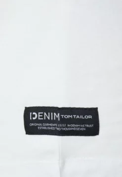 TOM TAILOR DENIMV-NECK - T-shirt - Bas - White -Tom Tailor Denim Försäljning dcea30a30291452c82f0e802ccae8ce5 scaled