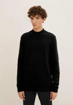 TOM TAILOR DENIMStickad Tröja - Anthracite Gray