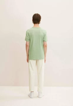 TOM TAILOR DENIMT-shirt Med Print - Cold Green -Tom Tailor Denim Försäljning fb29580bd4624a938ac0401fa7bc51f0